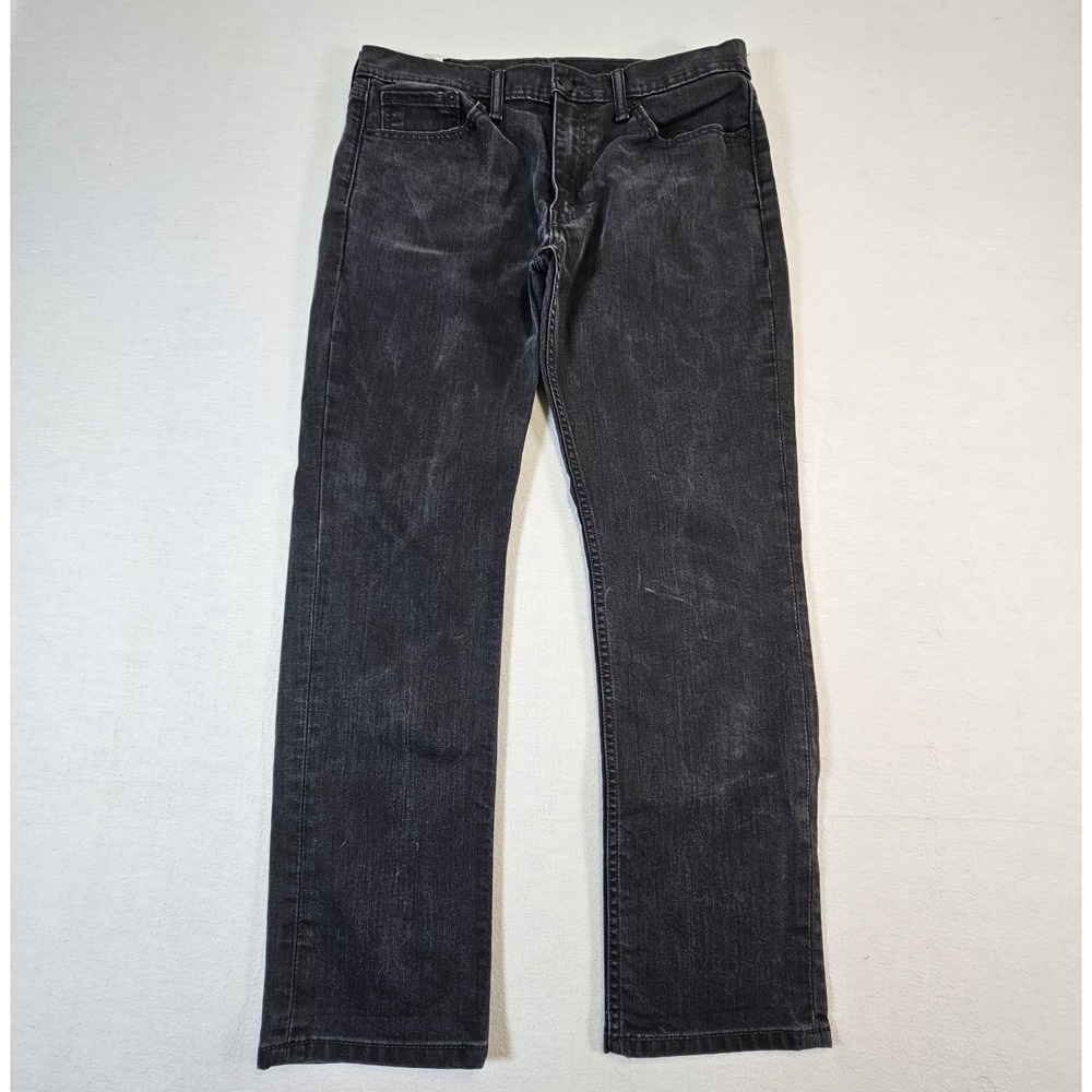 Levis 511 Slim Fit Mens Black‎ Denim Jeans 36x30  Stretch Pants